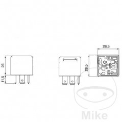 BOSCH small relay 118.19.40